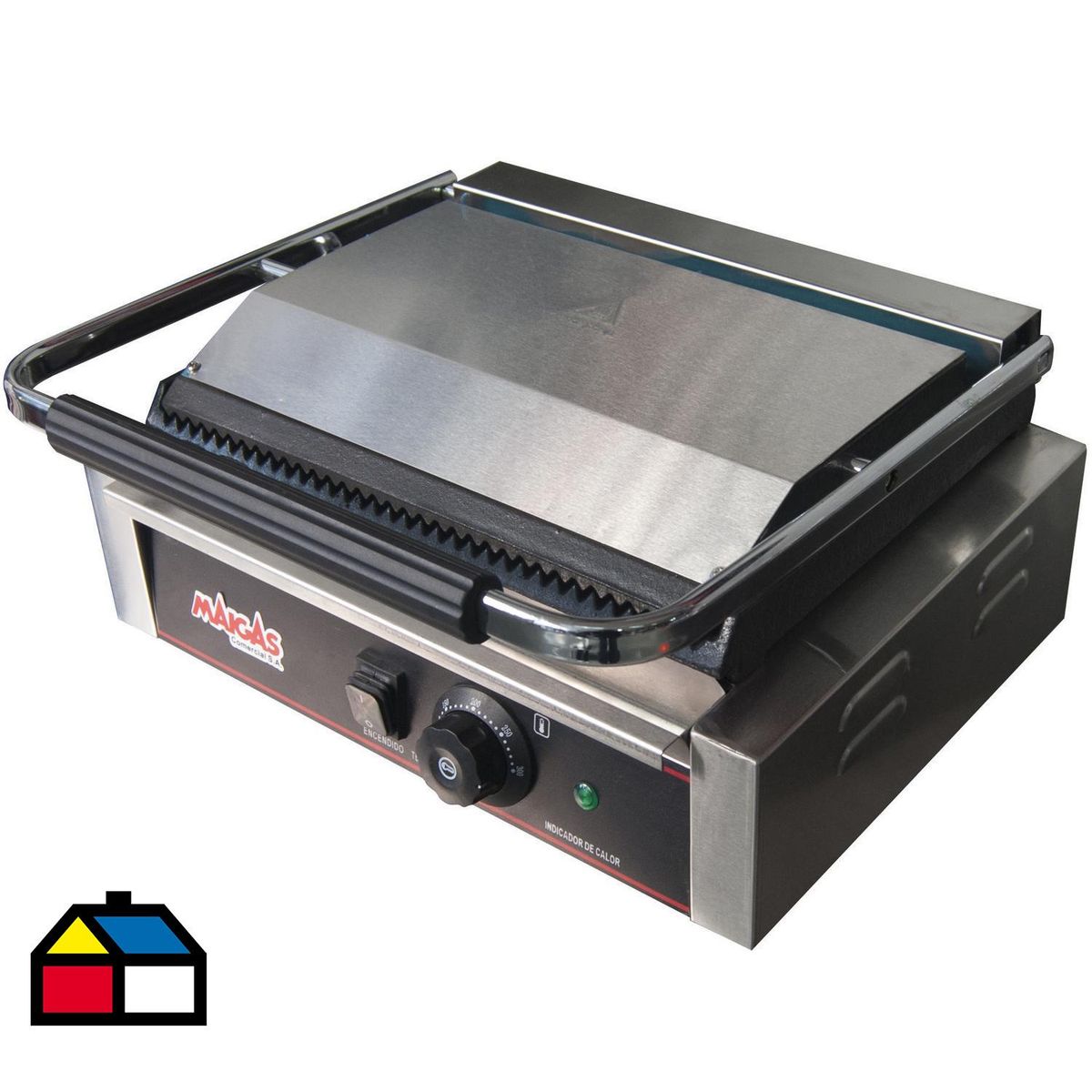 MAIGAS - Plancha grill industrial gris