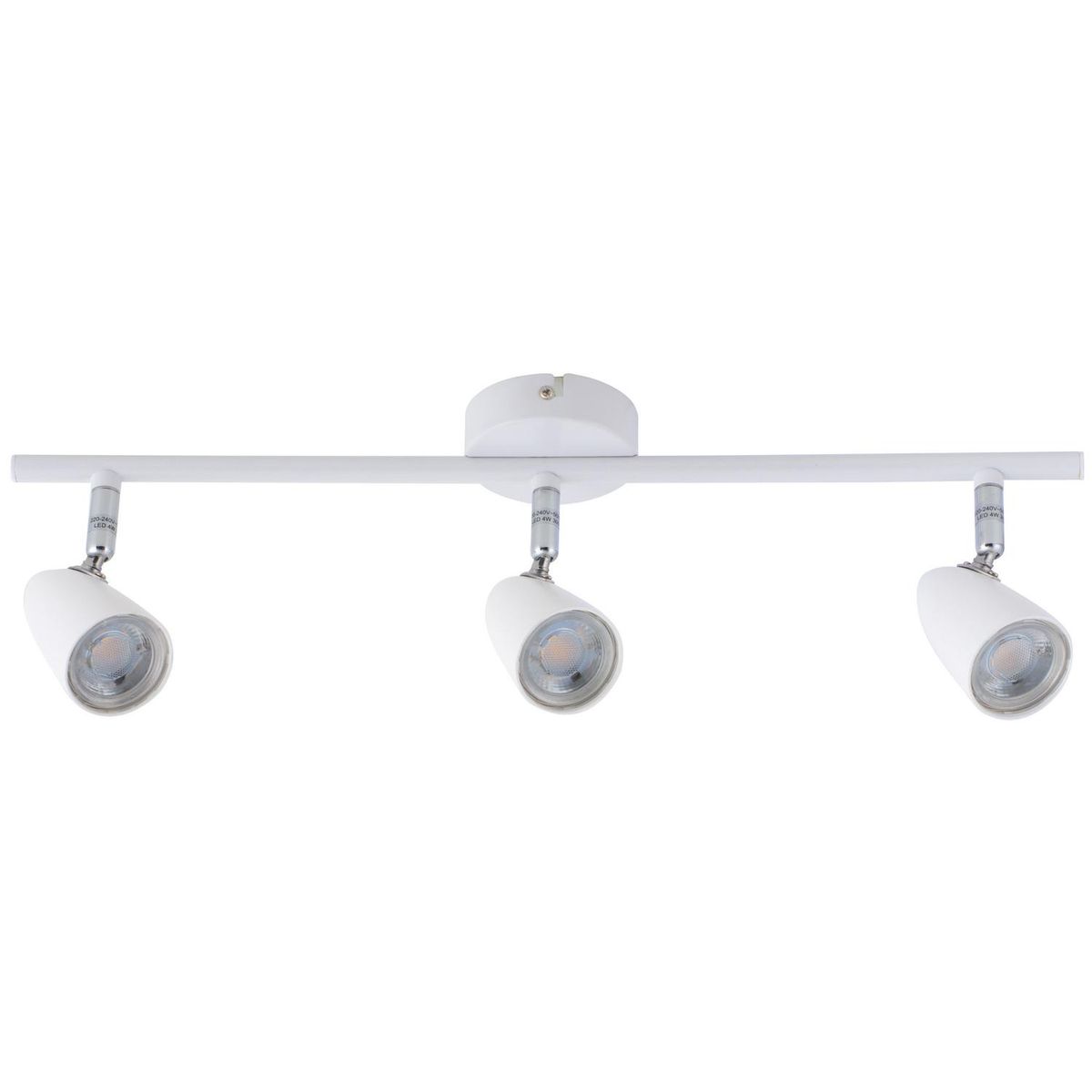 WESTINGHOUSE - Barra Led 3 Luces Sobrepuesta Metal Blanco