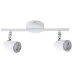 WESTINGHOUSE - Barra Led 2 Luces Sobrepuesta Metal Blanco