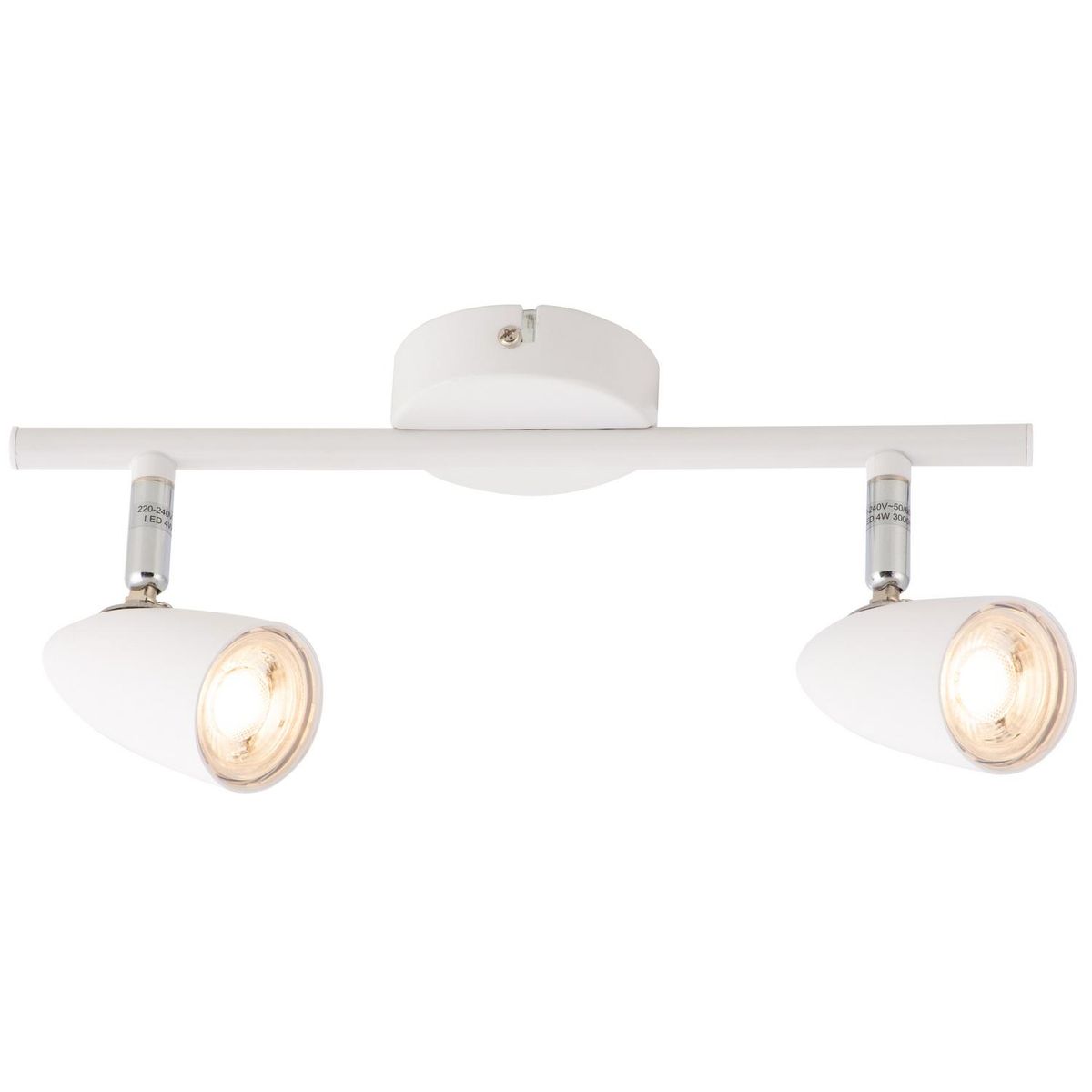 WESTINGHOUSE - Barra Led 2 Luces Sobrepuesta Metal Blanco
