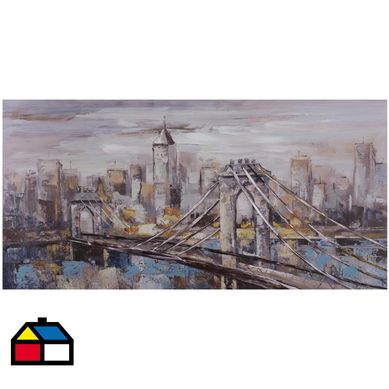 Canvas 60x120 cm Multicolor