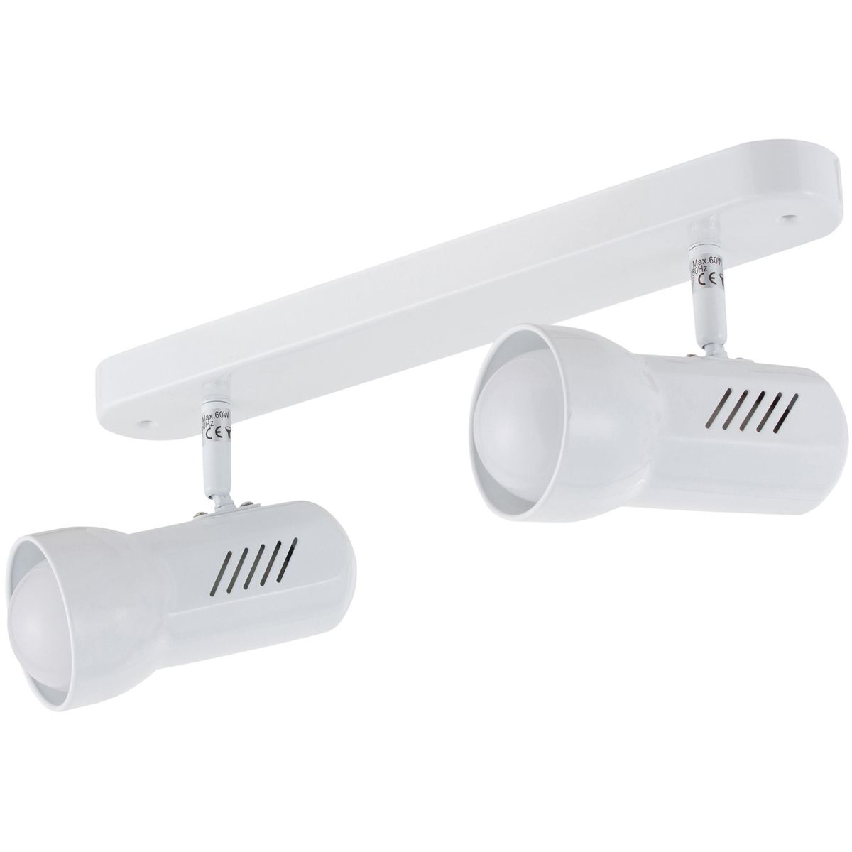 BP ILUMINACION - Barra Led R63 2 Luces Metal Blanco