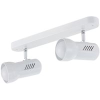 Barra Led R63 2 Luces Metal Blanco