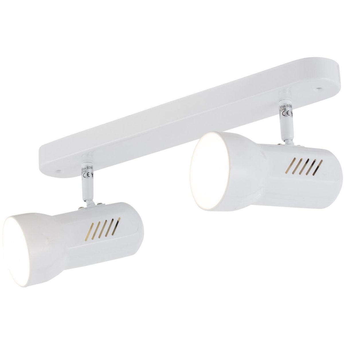 BP ILUMINACION - Barra Led R63 2 Luces Metal Blanco