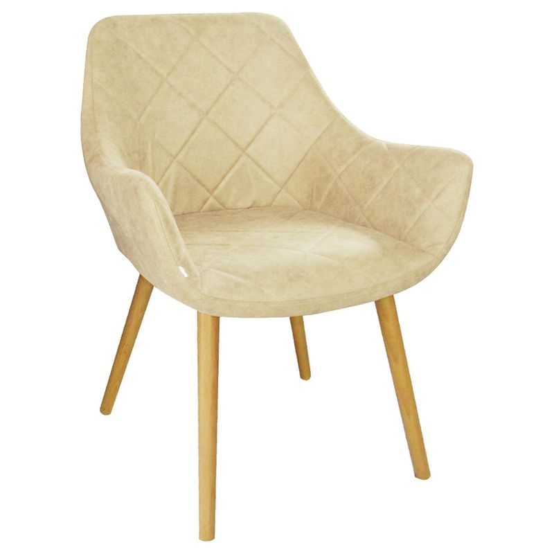 HOME REPUBLIC - Sitial Capitone Beige 92x44x50 cm