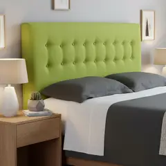 BODEVIR - Respaldo 180x7x60 cm verde pistacho