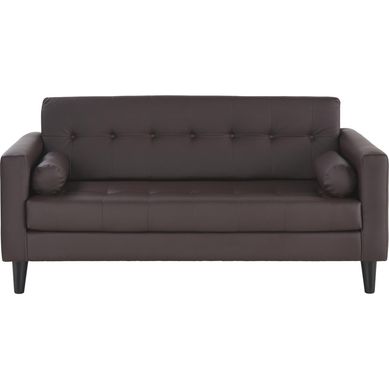 Sof 2 cuerpos 170x75x70 cm chocolate