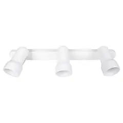 BP ILUMINACION - Barra Led R63 3 Luces Metal Blanco