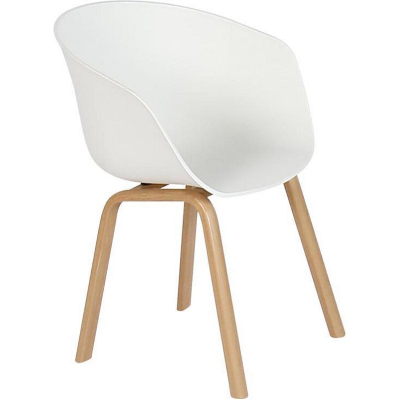 HOME REPUBLIC - Sitial Cup Blanco 75x50x55 cm