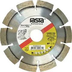 RASTA - Disco Diamantado Hormigón Armado 5" Láser 900 Uso en Seco