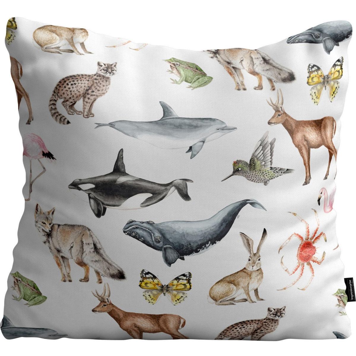 IMPRESIONARTE - Cojín de Piso pattern de Chile 100x100 cm