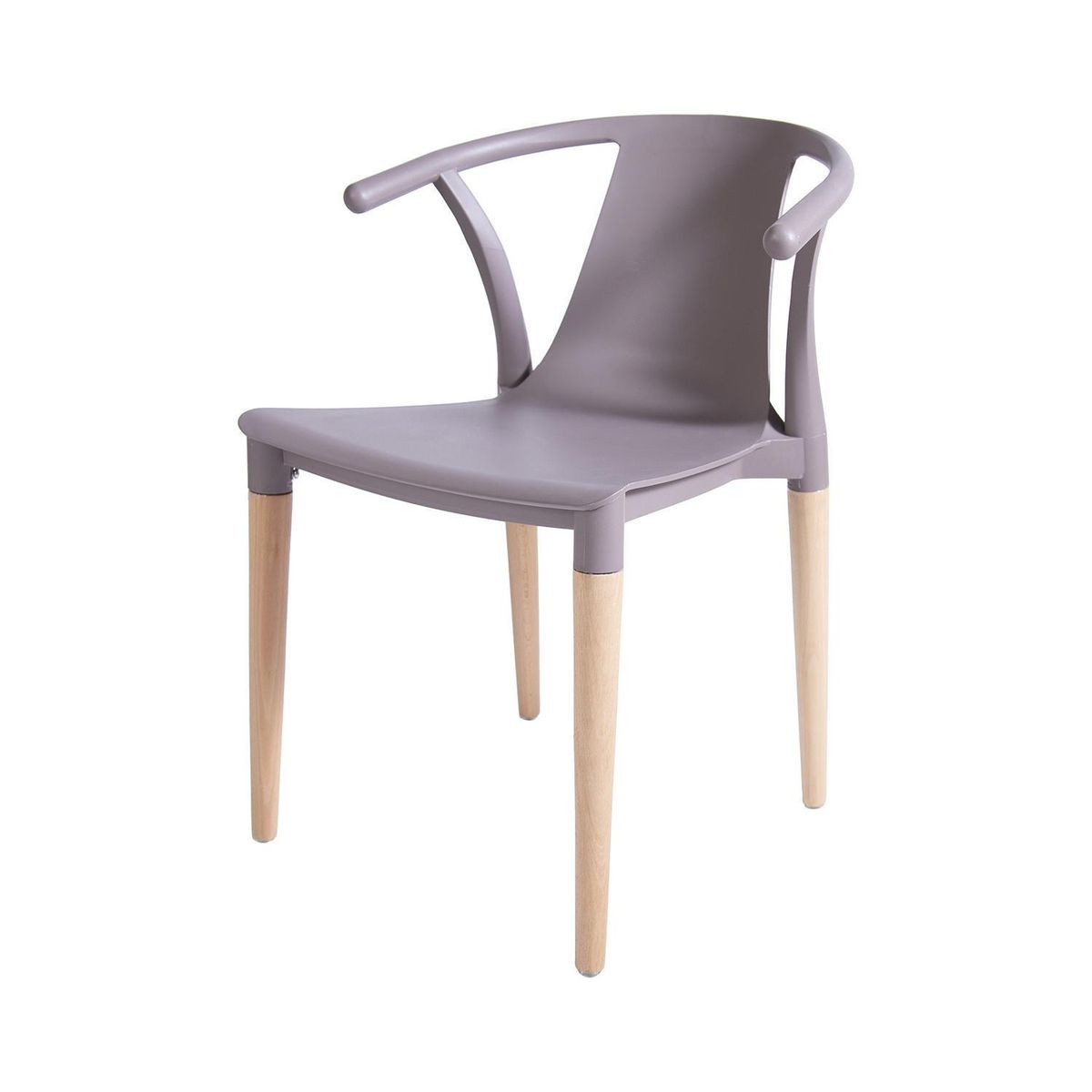 WHITE MARKET - Silla HYX-666G Gris 75x49x47 cm