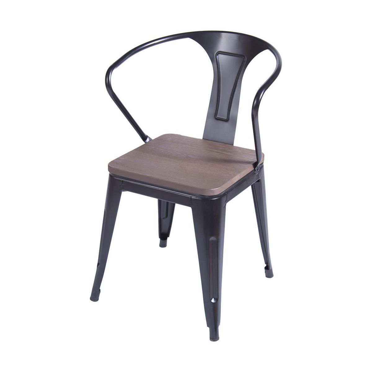 WHITE MARKET - Silla HYX-A503BN Negro 79x52x46 cm