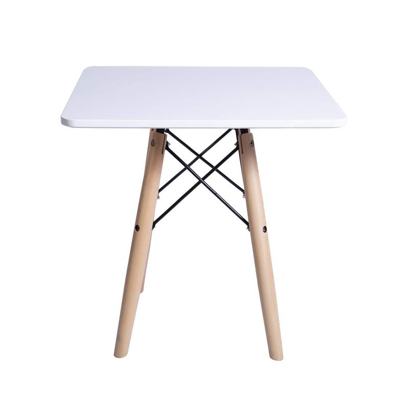 WHITE MARKET - Mesa Niño Blanco 50x50x50 cm