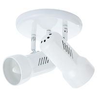 Barra Led R63 2 Luces Metal Blanco