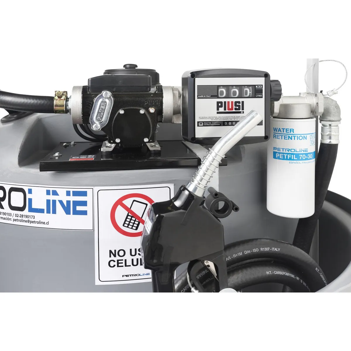 PETROLINE - Estanque combustible isla tank diesel 500 l