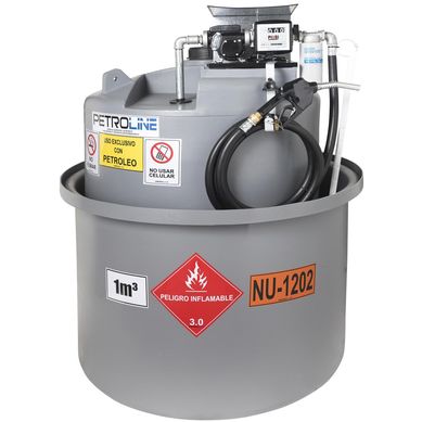 Estanque combustible isla tank diesel 1000 l
