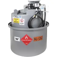 PETROLINE - Estanque combustible isla tank diesel 1000 l
