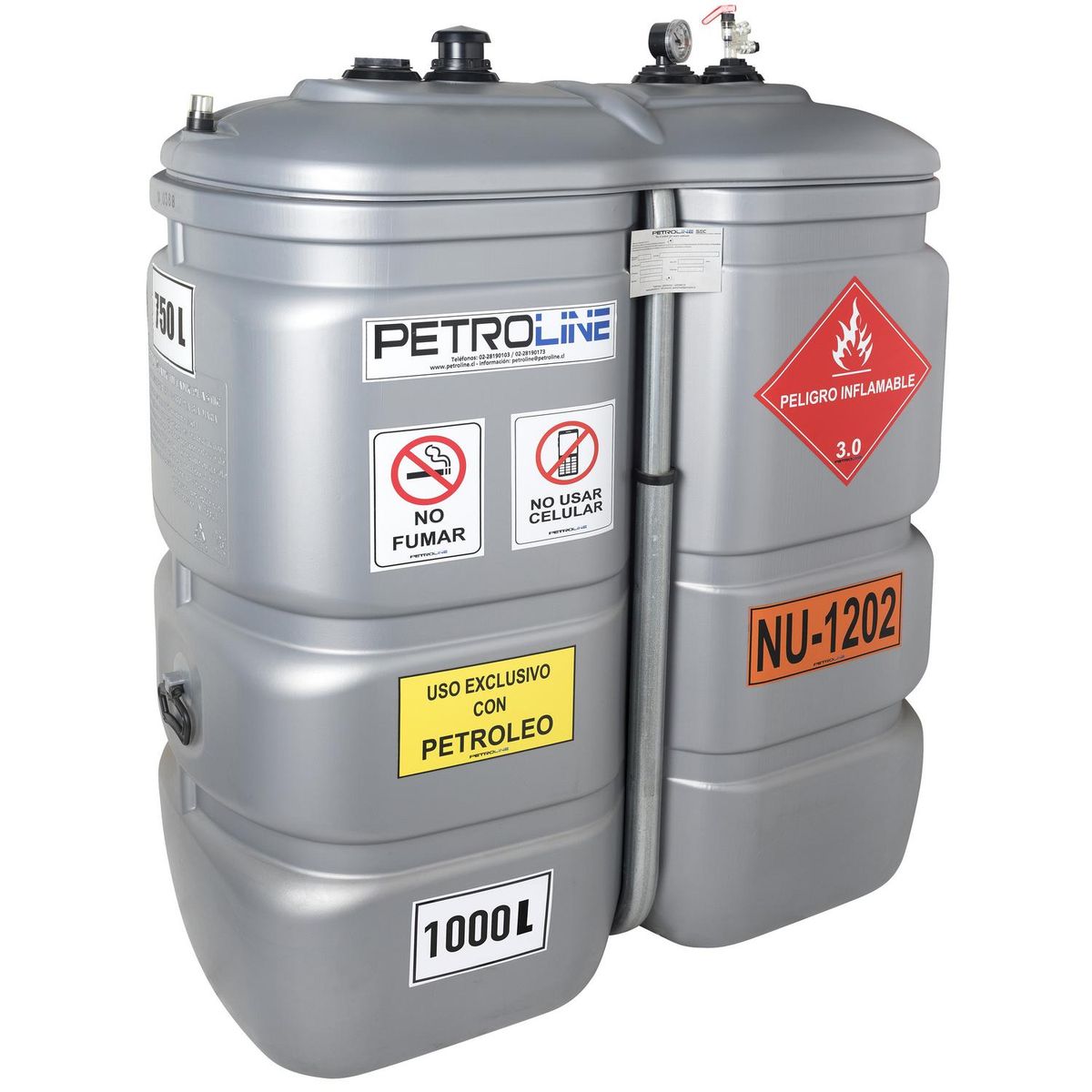 SCHUTZ - Estanque combustible tank in tank diesel generación 1.000 lts.