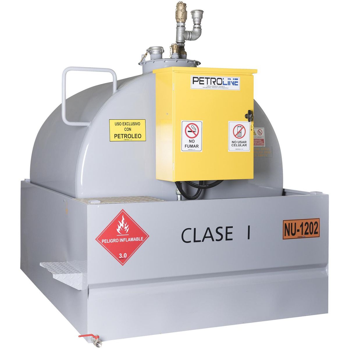Estanque combustible tank fuel diesel 220 v 1.100 lts., marca EMILIANA SERBATOI - Foto Principal