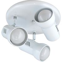 Barra Led R63 3 Luces Metal Blanco