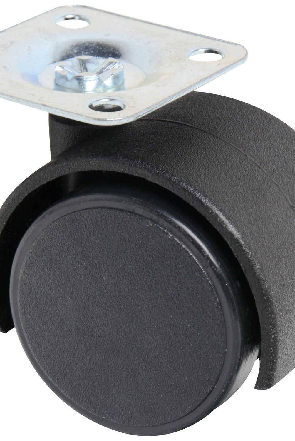 GEVEMAC - Rueda con placa giratoria para mueble 40 mm