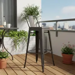 HOMY - Taburete Tolix Menta 101x43x43 cm