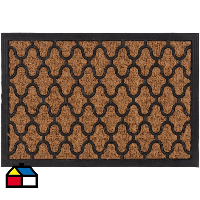 CASA BONITA - Limpiapiés Panama Shape 40x60 cm