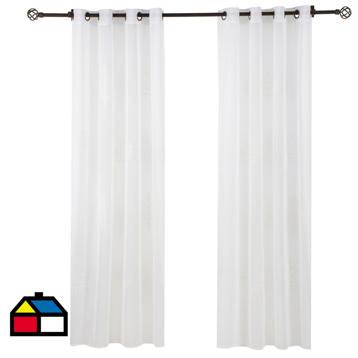 JOVIAL - Set de velos 140x220cm blanco