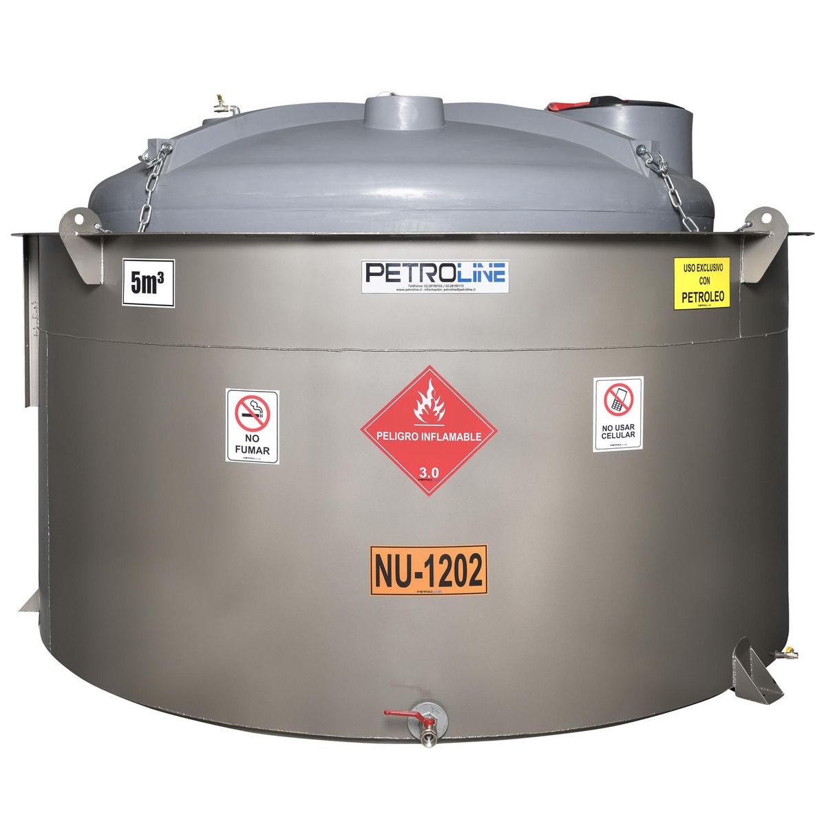 PETROLINE - Estanque combustible gravitank diesel 5000 l