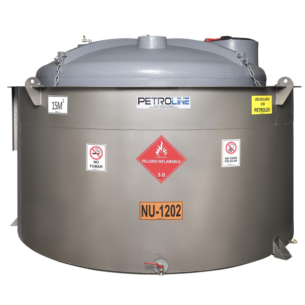 PETROLINE - Estanque combustible gravitank diesel 15000 l
