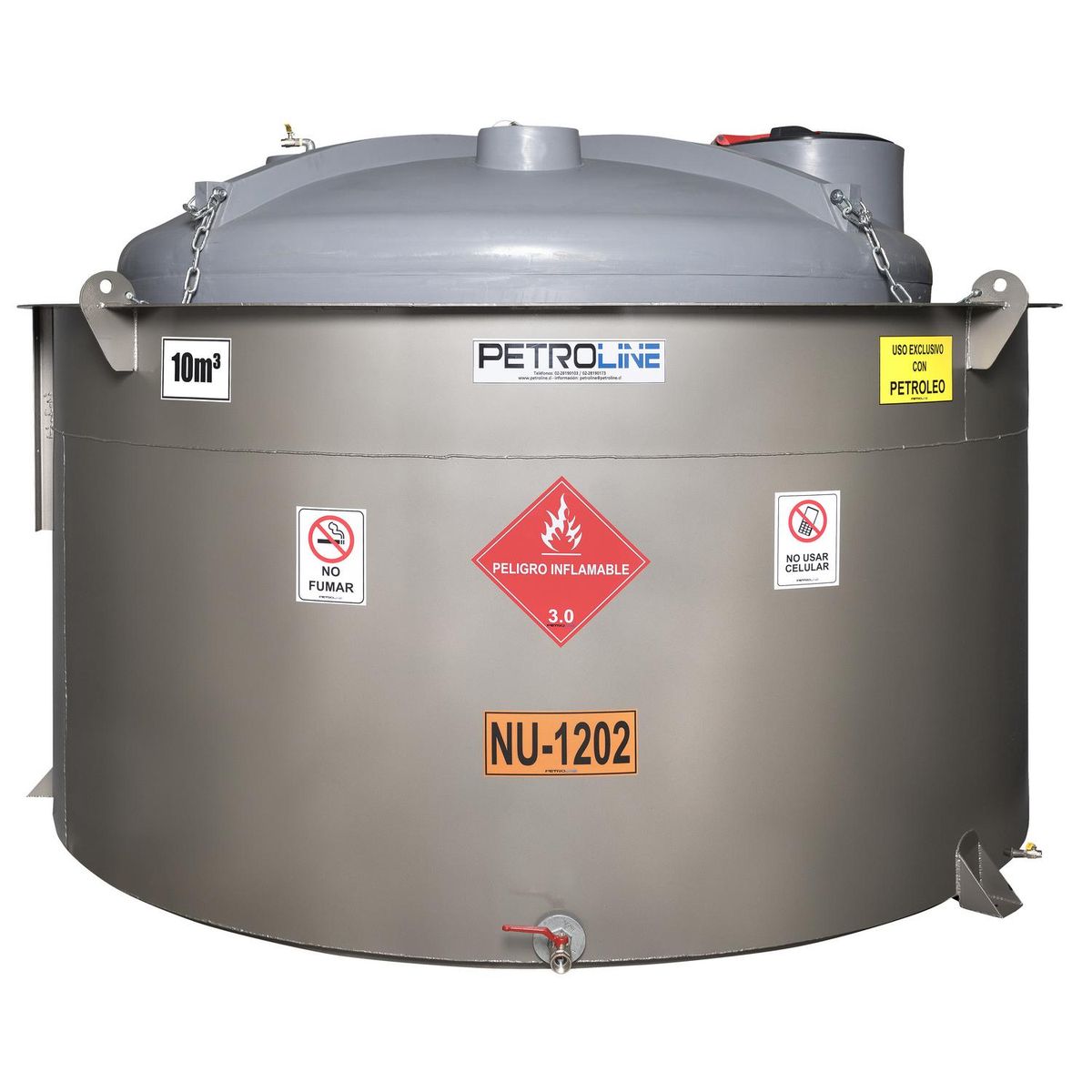 PETROLINE - Estanque combustible gravitank diesel 10000 l