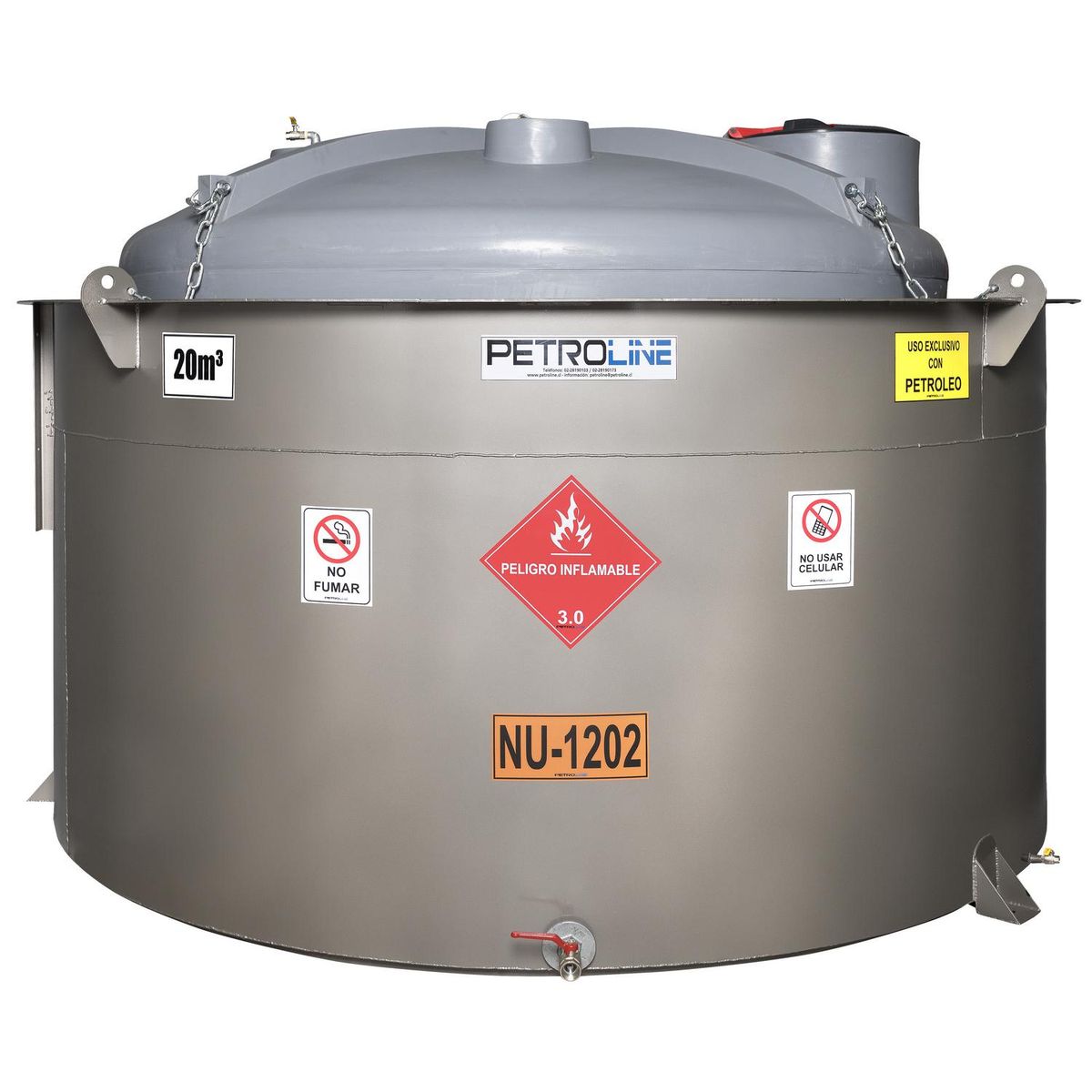 PETROLINE - Estanque combustible gravitank diesel 20000 l