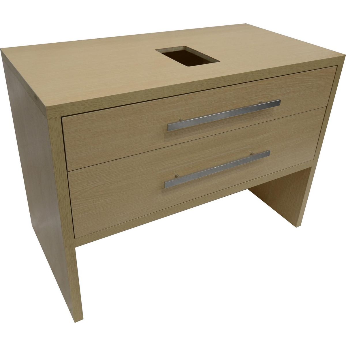 KLIPEN - Mueble tender 100x52x85 cm light oak sin lavamanos