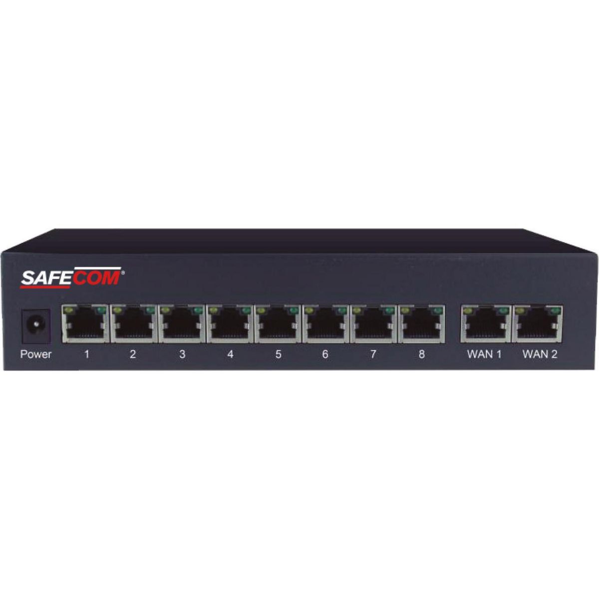 SAFECOM - Switch Poe 8 Puertos 15,4 W