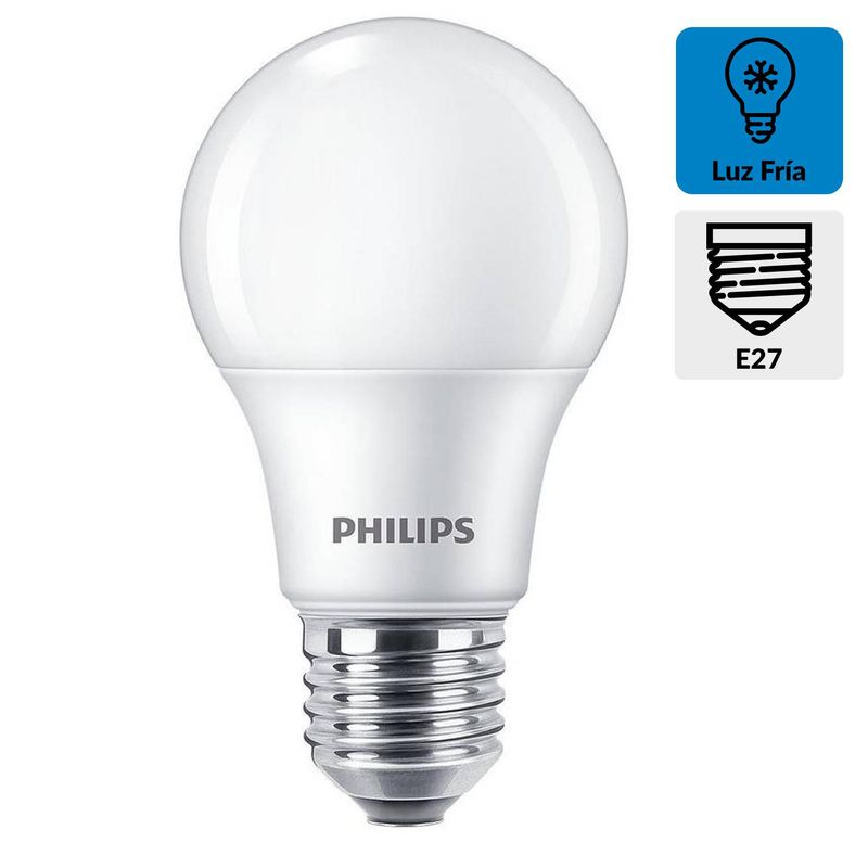 PHILIPS -  12 W 395 lm Luz Fría