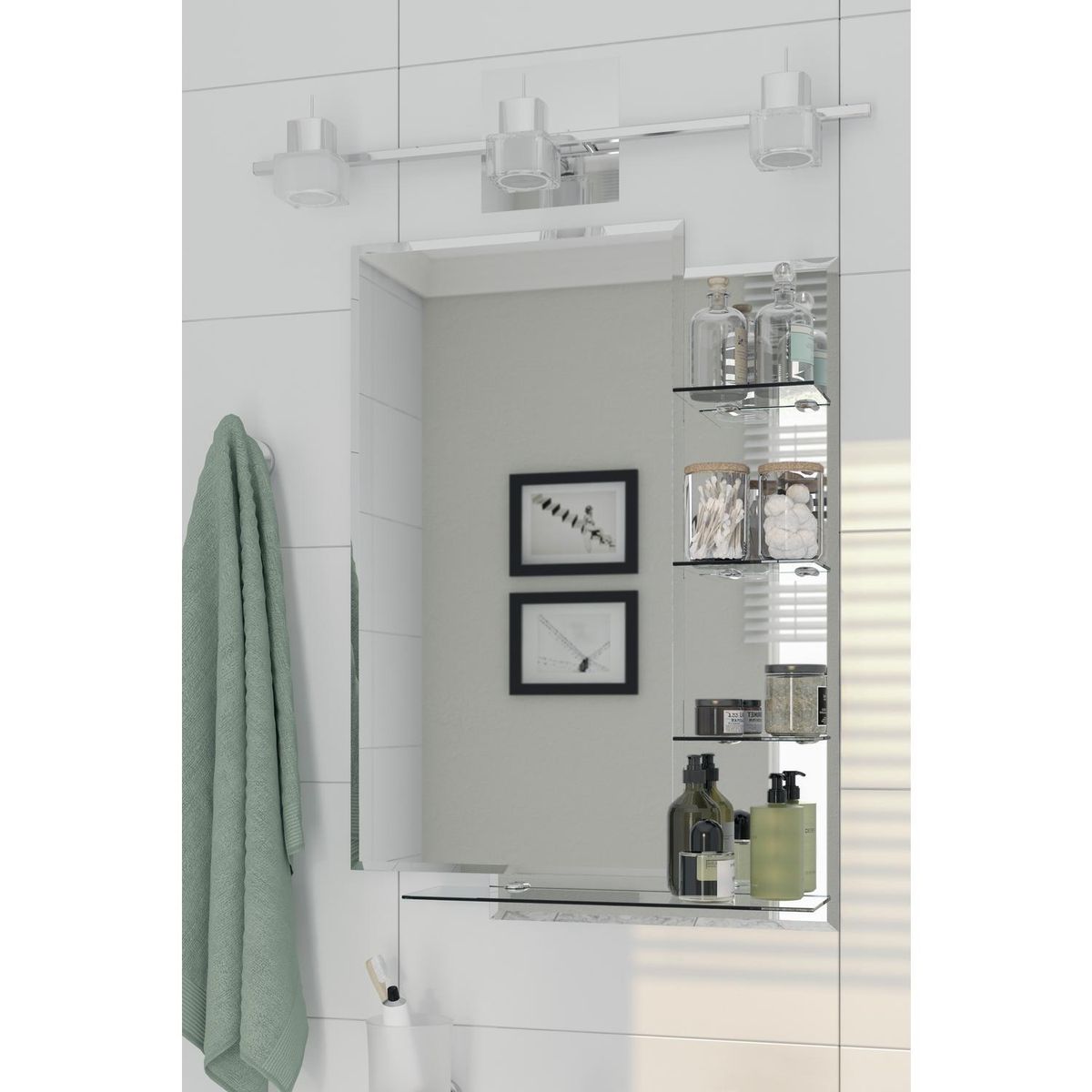 SENSI DACQUA - Espejo para baño 50x70 cm