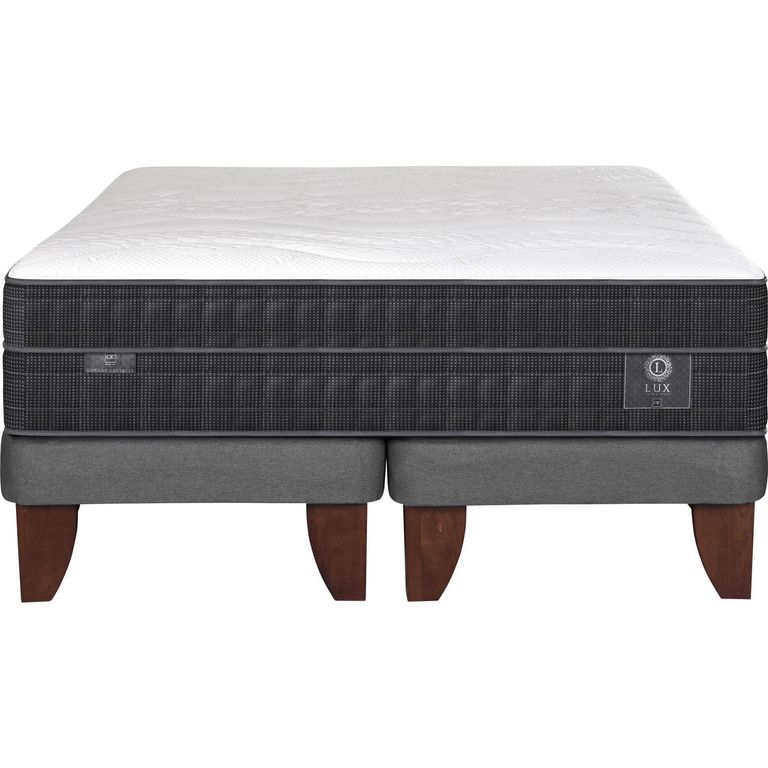 CIC Cama King Europea Lux Gris