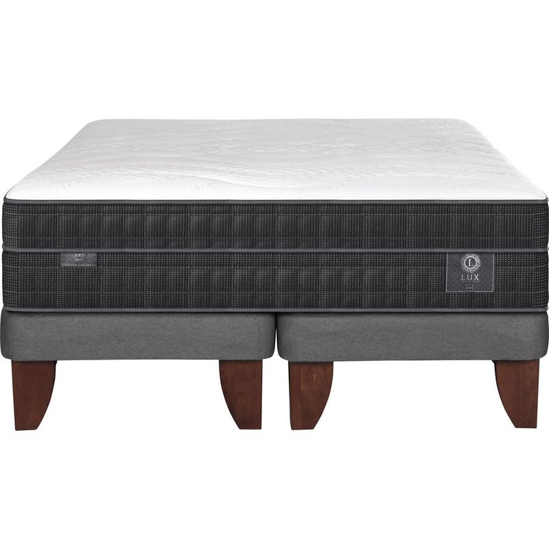 CIC - Cama King Europea Lux Gris