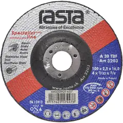 RASTA - Disco corte metal 9" x 3 mm