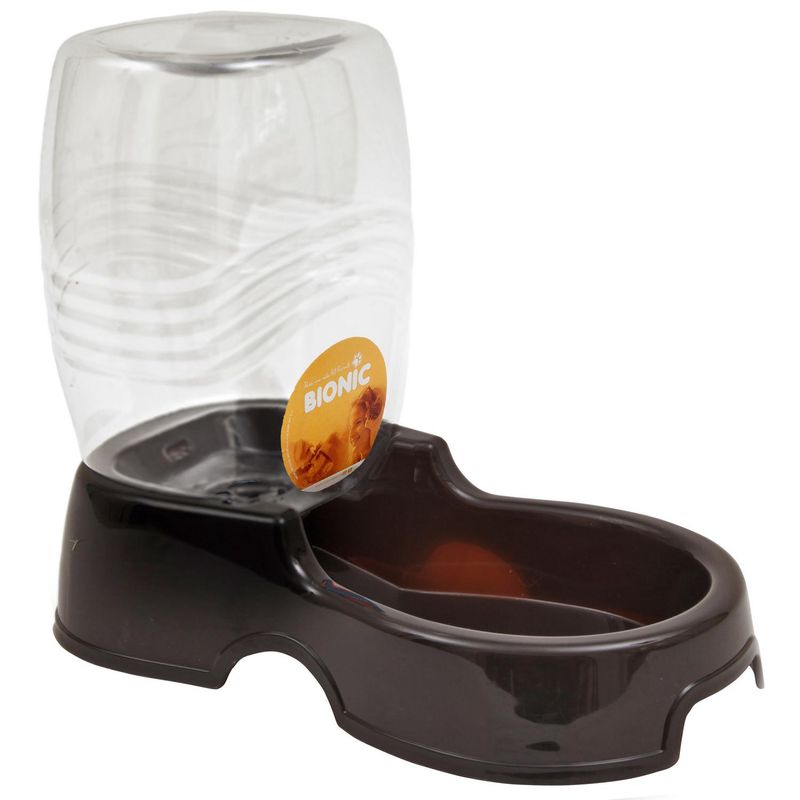BIONIC - Dispensador de agua para gatos y perros ,negro,1500 ml