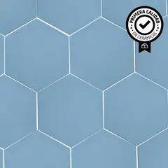 KLIPEN - Cerámica 20x23 cm Hexagon Azul 1.001 m2