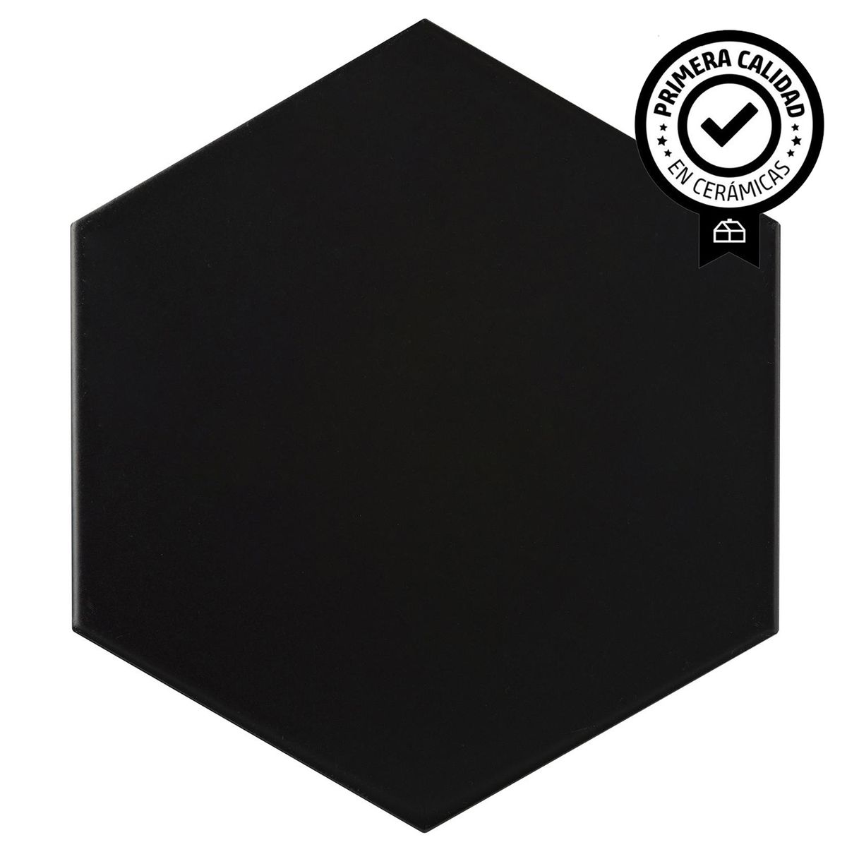 KLIPEN - Cerámica 20x23 cm Hexagon Negro 1 m2