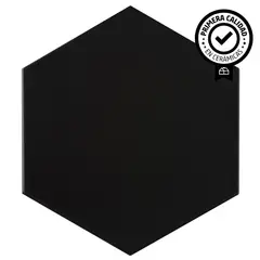 KLIPEN - Cerámica 20x23 cm Hexagon Negro 1.001 m2