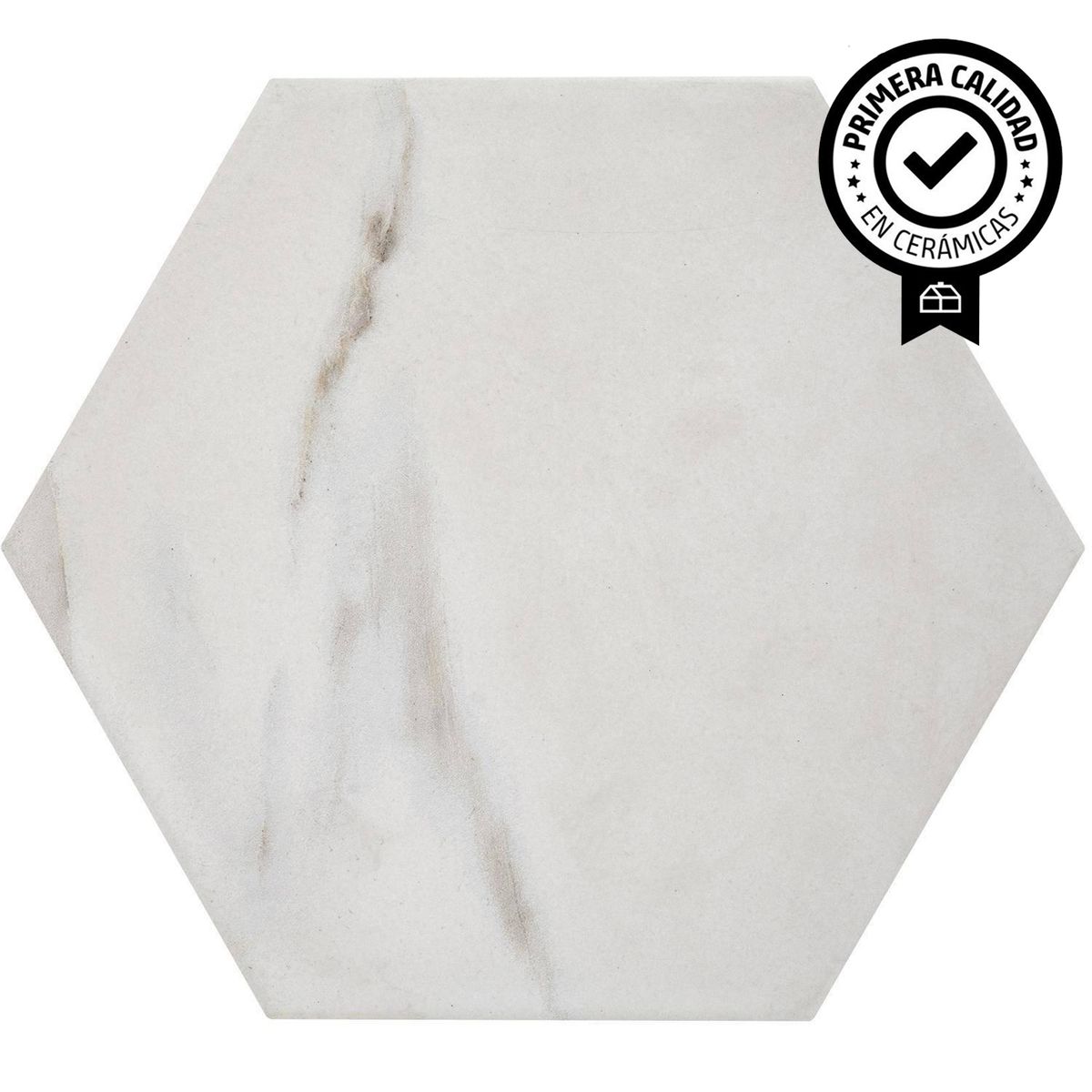 KLIPEN - Cerámica 20x23 cm Hexagon calacatta Blanco 1.01 m2
