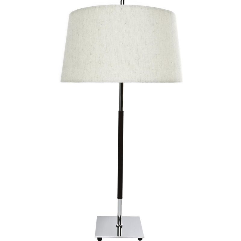 DISEÑO 3 - Lámpara de mesa argus cromo 2 luces E27 40W.