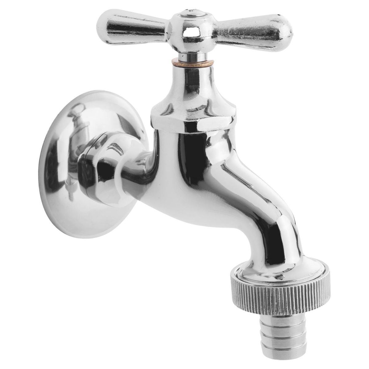 STRETTO - Llave al Muro Lavadora Mossini Cromado