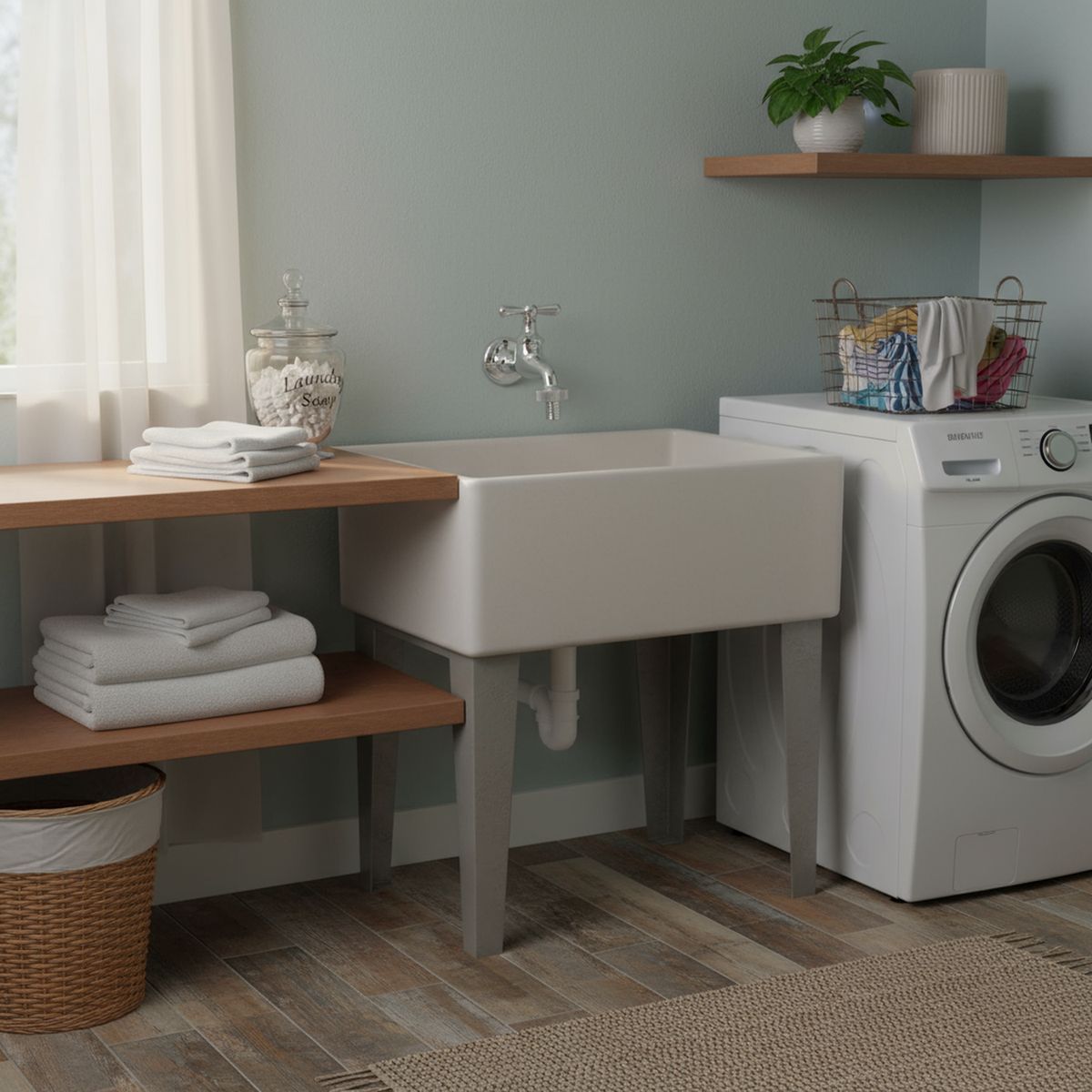 STRETTO - Llave al Muro Lavadora Mossini Cromado