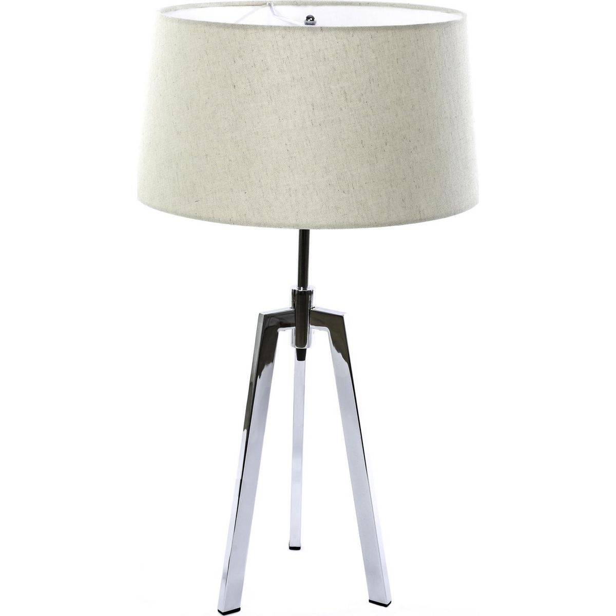 DISEÑO 3 - Lámpara Mesa Treo Cromo SM Gris 30x60 cm