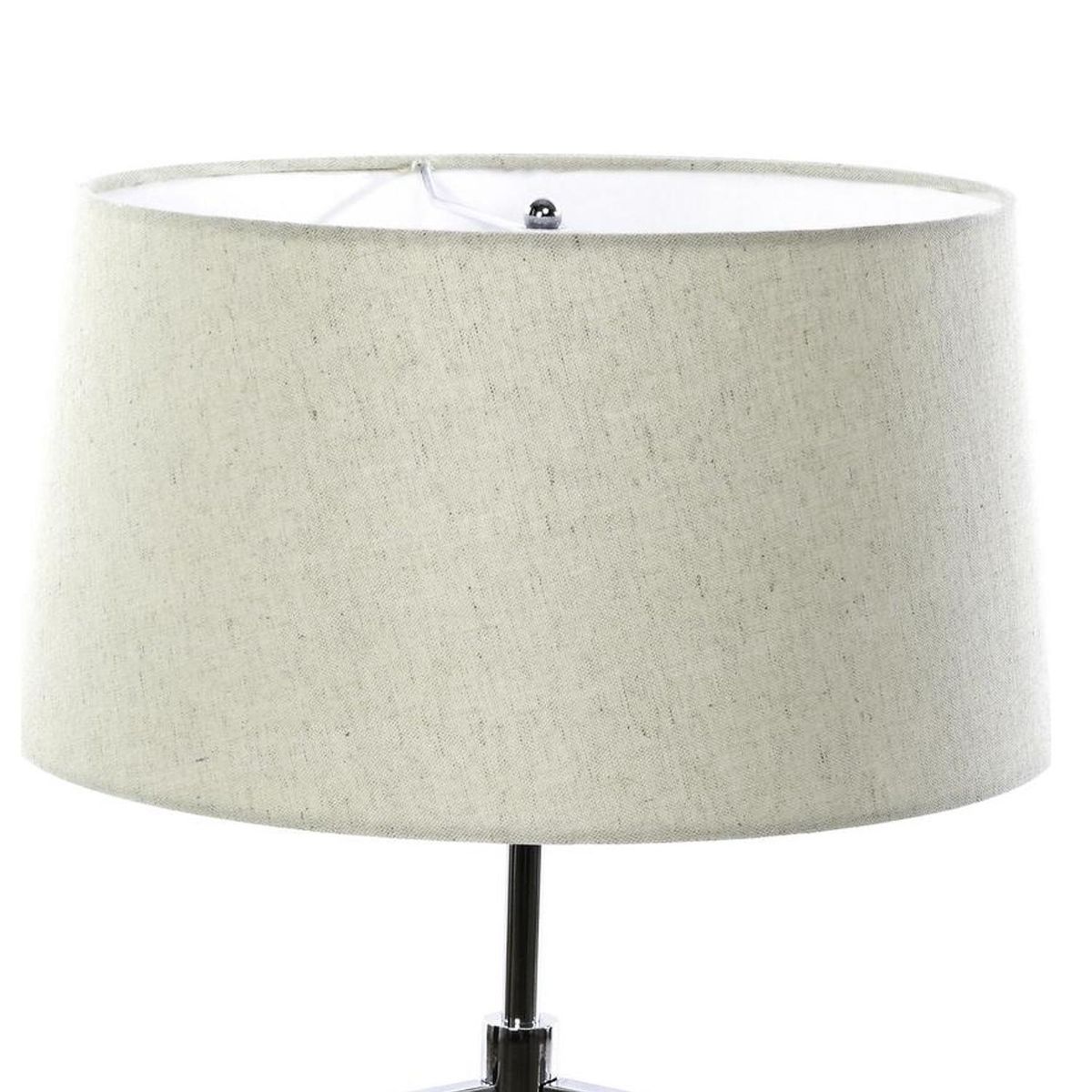 DISEÑO 3 - Lámpara Mesa Treo Cromo SM Gris 30x60 cm